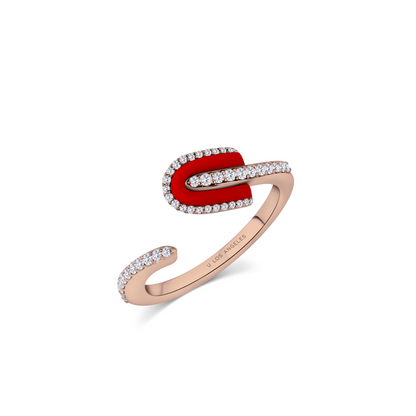 U Solo Twisted Full Ring
