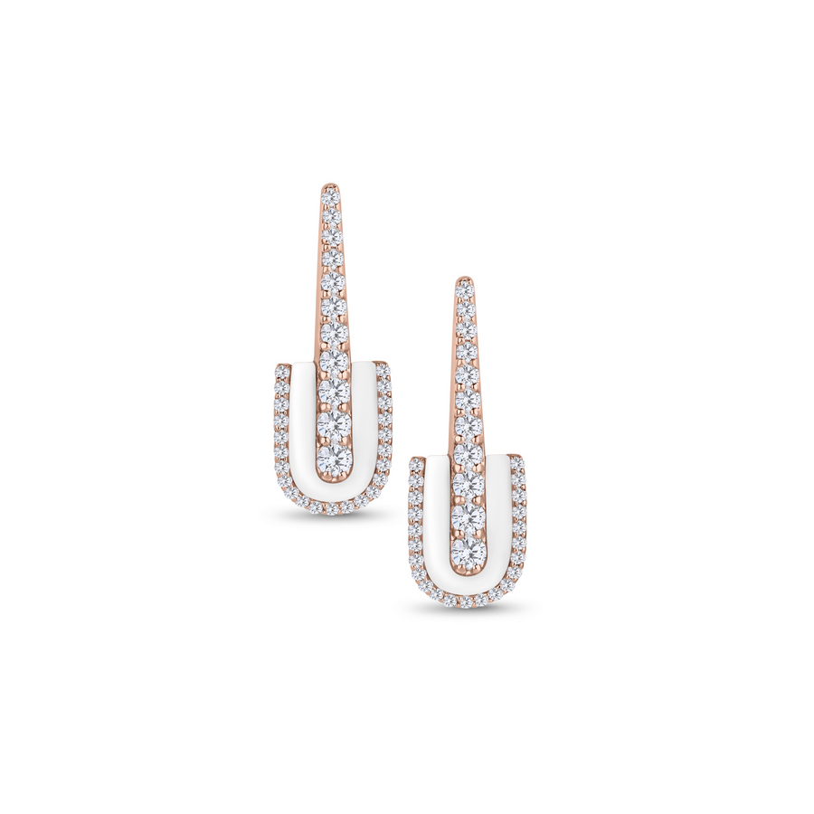 U Drop Earrings