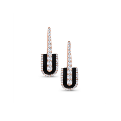 U Drop Earrings