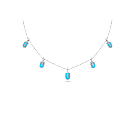 U Stacked Necklace