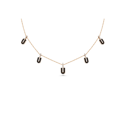 U Stacked Necklace