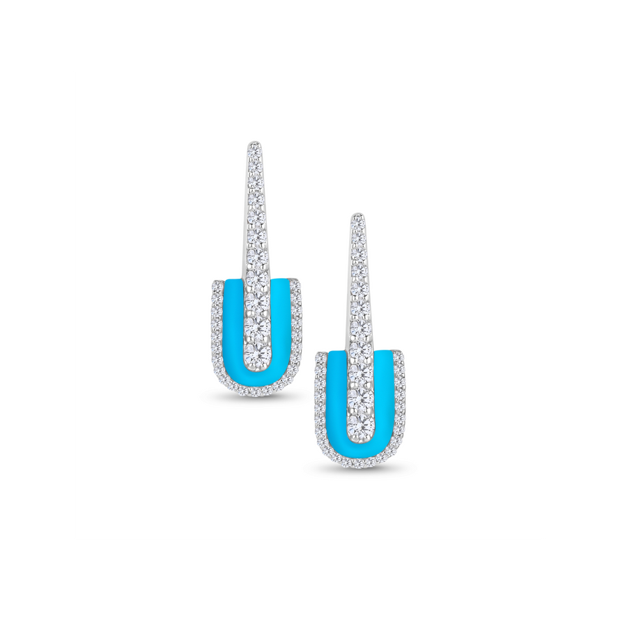 U Drop Earrings