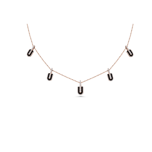 U Stacked Necklace