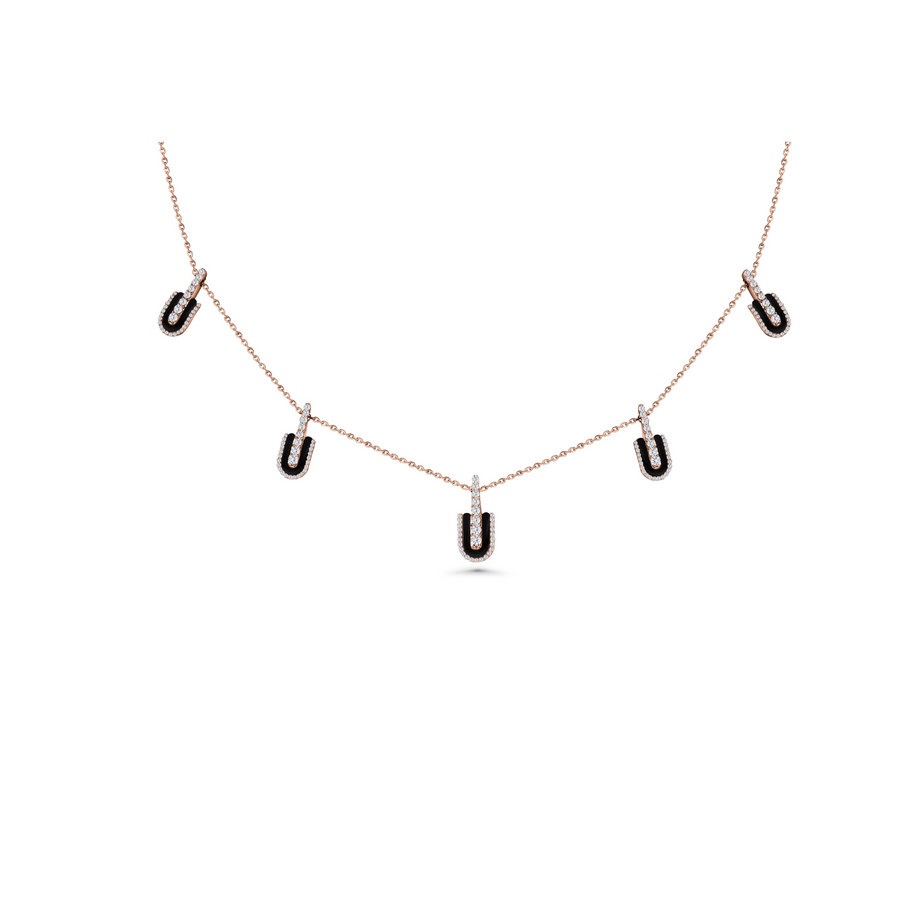 U Stacked Necklace