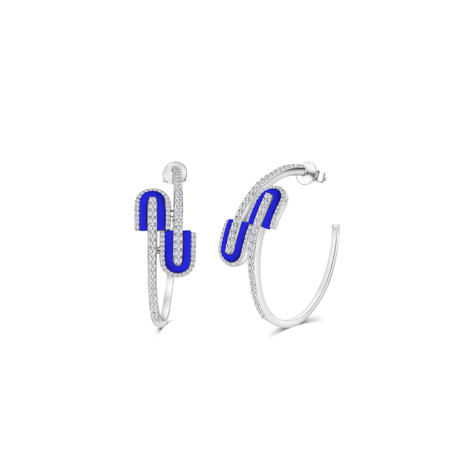 U Hoops Midi Earrings