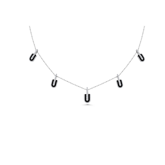 U Stacked Necklace