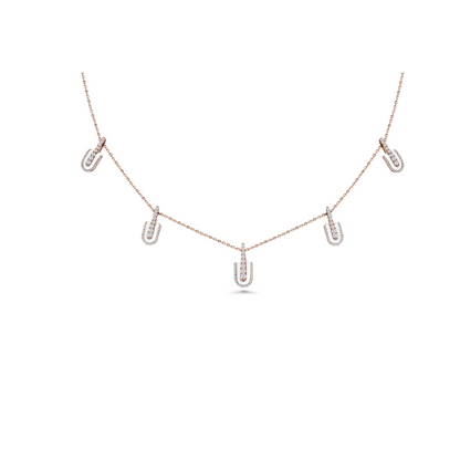 U Stacked Necklace