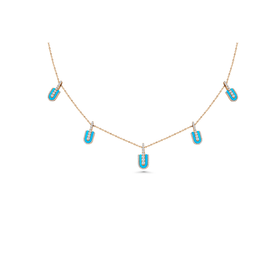 U Stacked Necklace