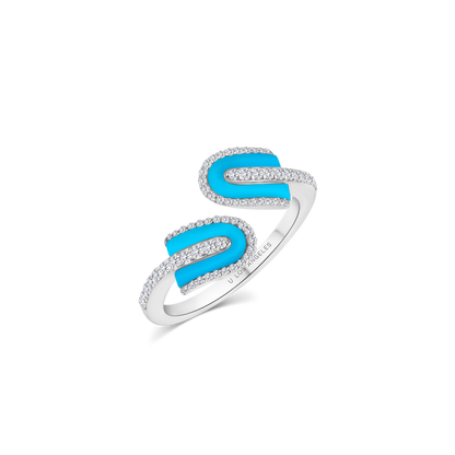 U Duo Twisted Ring