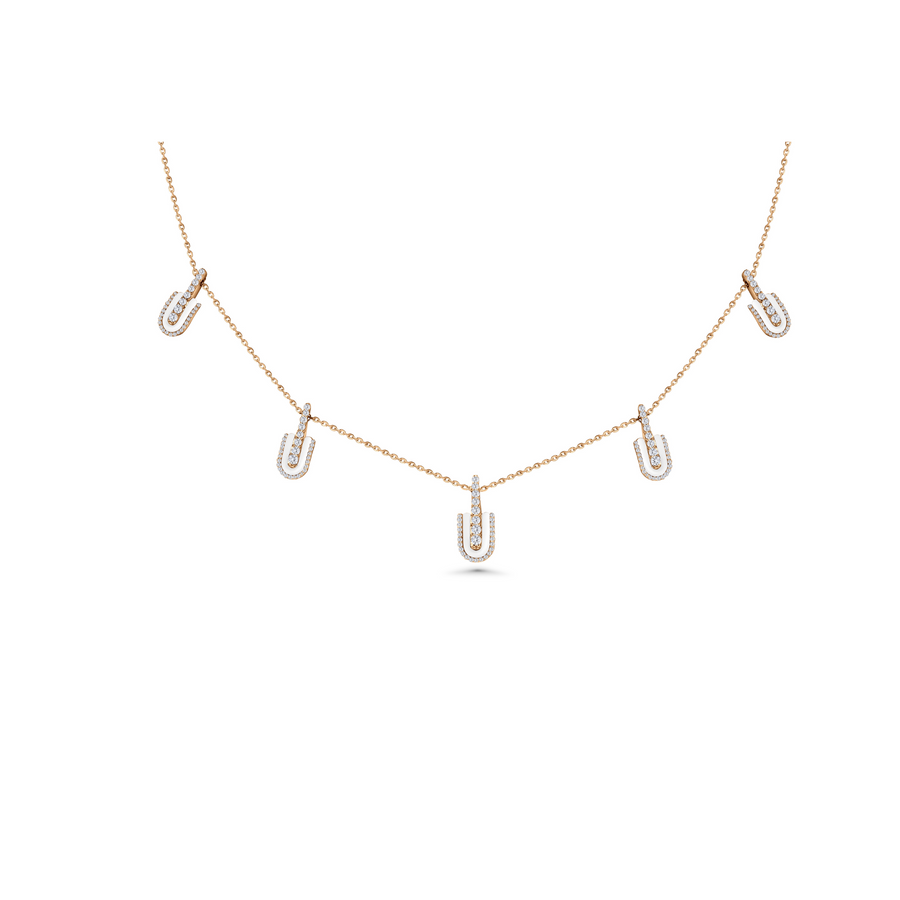 U Stacked Necklace