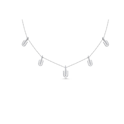 U Stacked Necklace