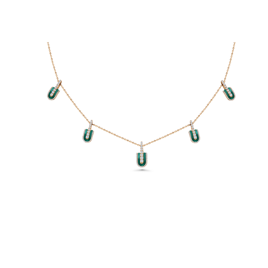 U Stacked Necklace