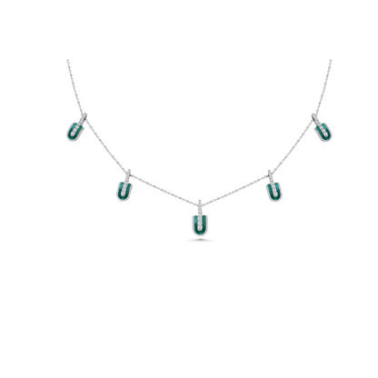 U Stacked Necklace