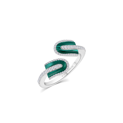 U Duo Twisted Ring