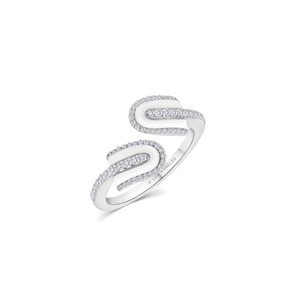 U Duo Twisted Ring