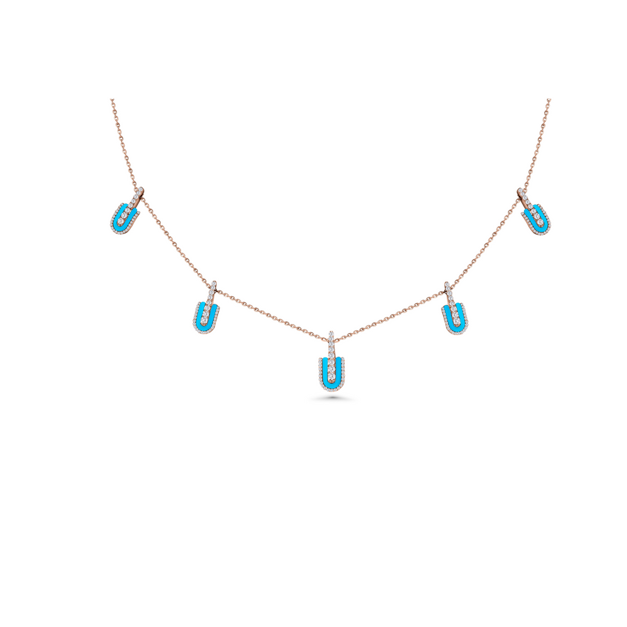 U Stacked Necklace