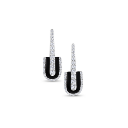 U Drop Earrings