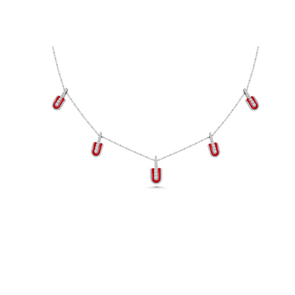 U Stacked Necklace