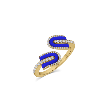 U Duo Twisted Ring
