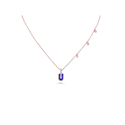 U Solo Necklace With Charms