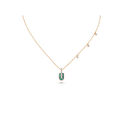 U Solo Necklace With Charms