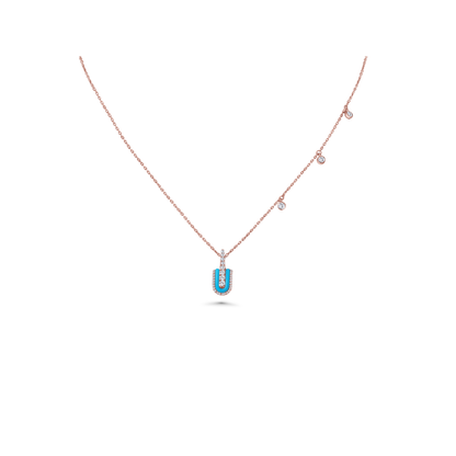 U Solo Necklace With Charms