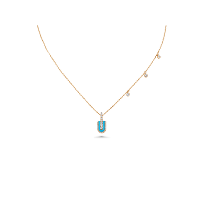 U Solo Necklace With Charms
